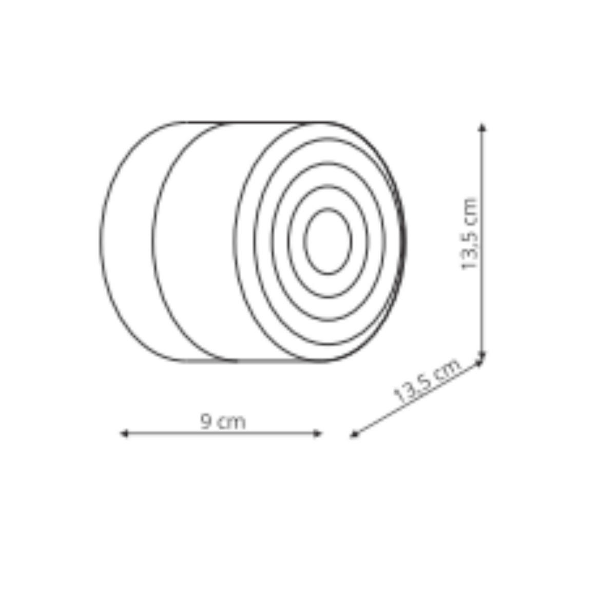 LED-WANDLEUCHTE Orria 13,5/13,5/9 cm  - Multicolor, Design, Glas (13,5/13,5/9cm)
