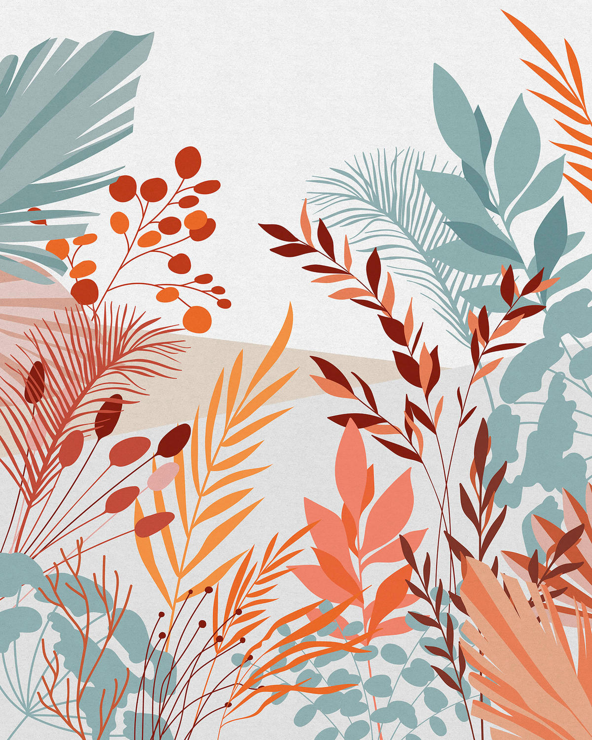 VLIESTAPETE - Multicolor, Basics (200/250cm) - Komar