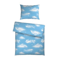 BETTWÄSCHE Satin 140/200 cm  - Hellblau, Design, Textil (140/200cm) - Esposa