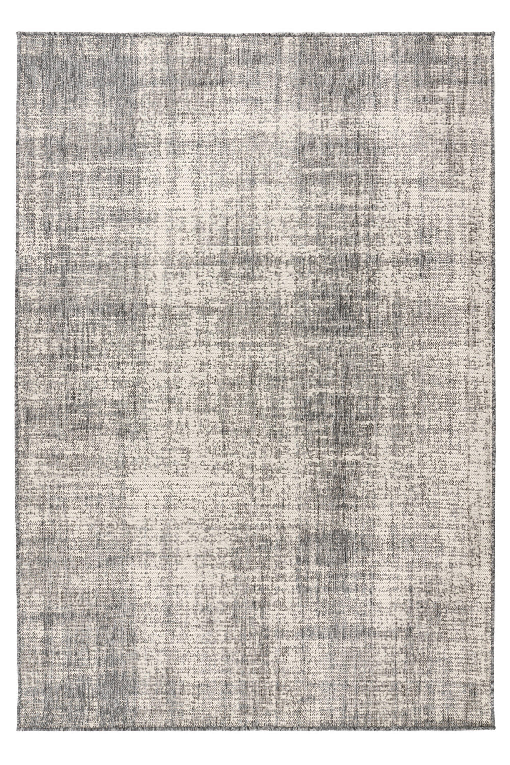 FLACHWEBETEPPICH 160/230 cm Silberfarben rechteckig  - Silberfarben, Basics, Textil (160/230cm) - Kayoom