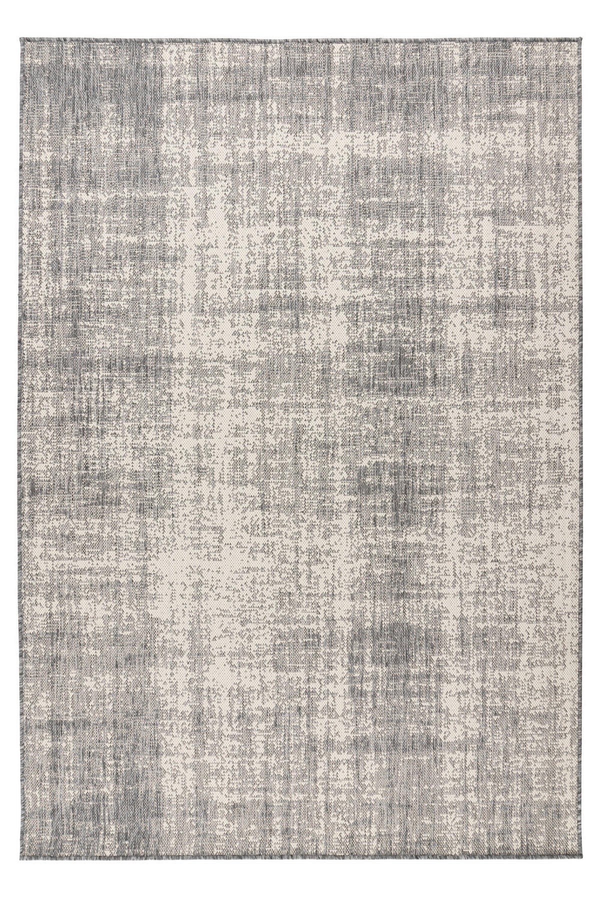 FLACHWEBETEPPICH 160/230 cm Silberfarben rechteckig  - Silberfarben, Basics, Textil (160/230cm) - Kayoom