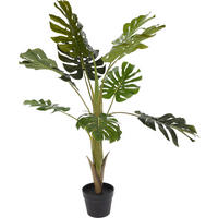 Plantă Artificială - verde/negru, plastic (110cm)