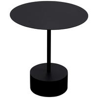 BEISTELLTISCH 50/50/50 cm Schwarz rund  - Schwarz, Design, Metall (50/50/50cm)