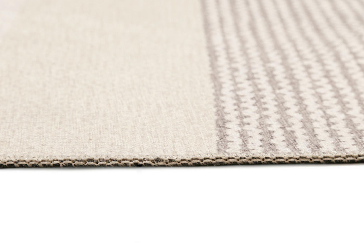 FLACHWEBETEPPICH 120/170 cm Ben Orange, Taupe, Sandfarben  - Taupe/Sandfarben, KONVENTIONELL, Textil (120/170cm) - Esprit