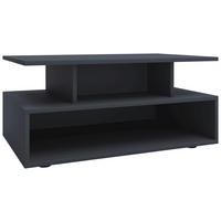 COUCHTISCH Holzwerkstoff 80/50/40 cm  - Anthrazit/Schwarz, Design, Holzwerkstoff/Kunststoff (80/50/40cm) - MID.YOU