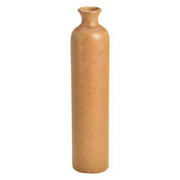 VASE 21 cm  - Braun, Basics, Keramik (4/21/4cm)