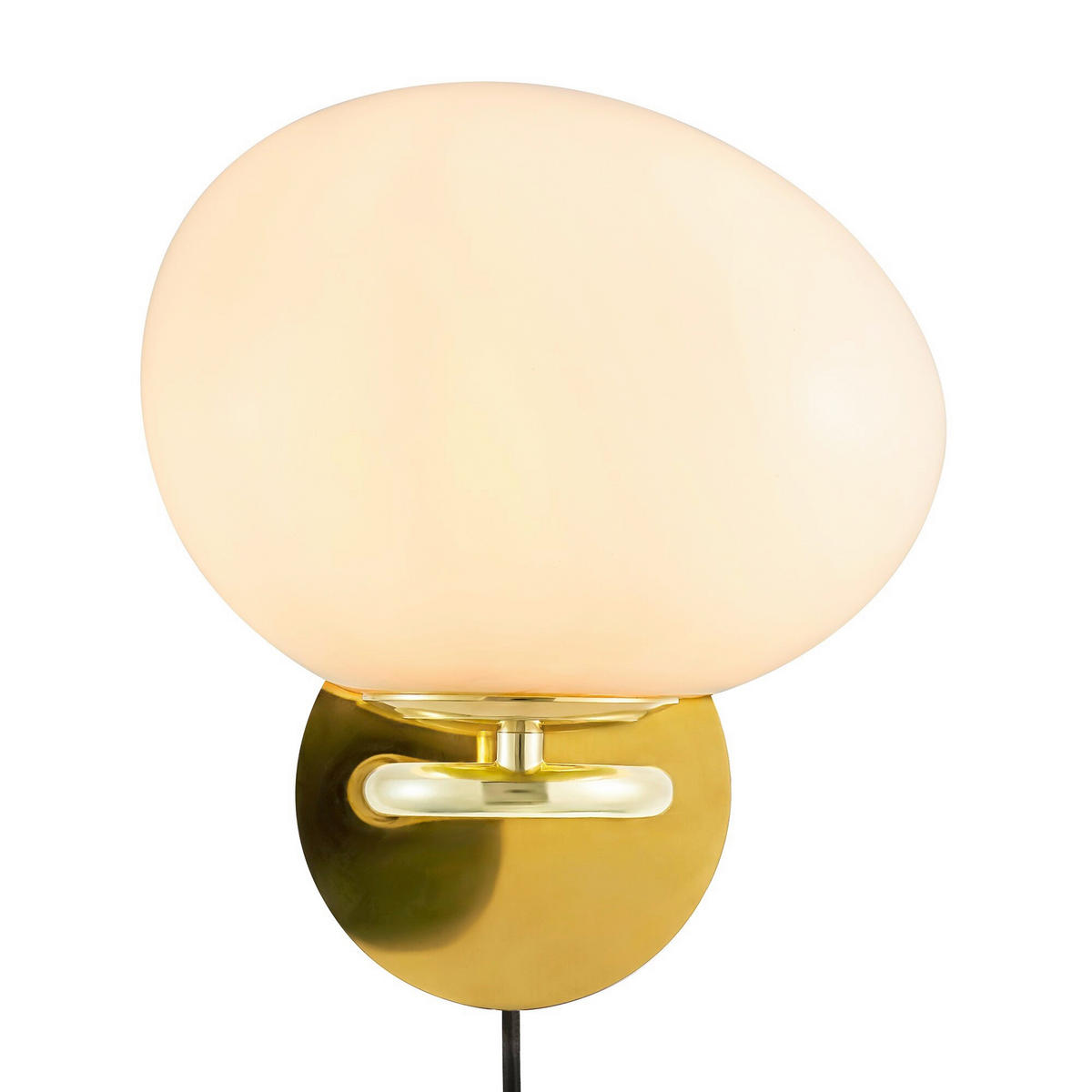 WANDLEUCHTE Shapes 26/23/22 cm  - Messingfarben, Design, Metall (26/23/22cm) - Nordlux