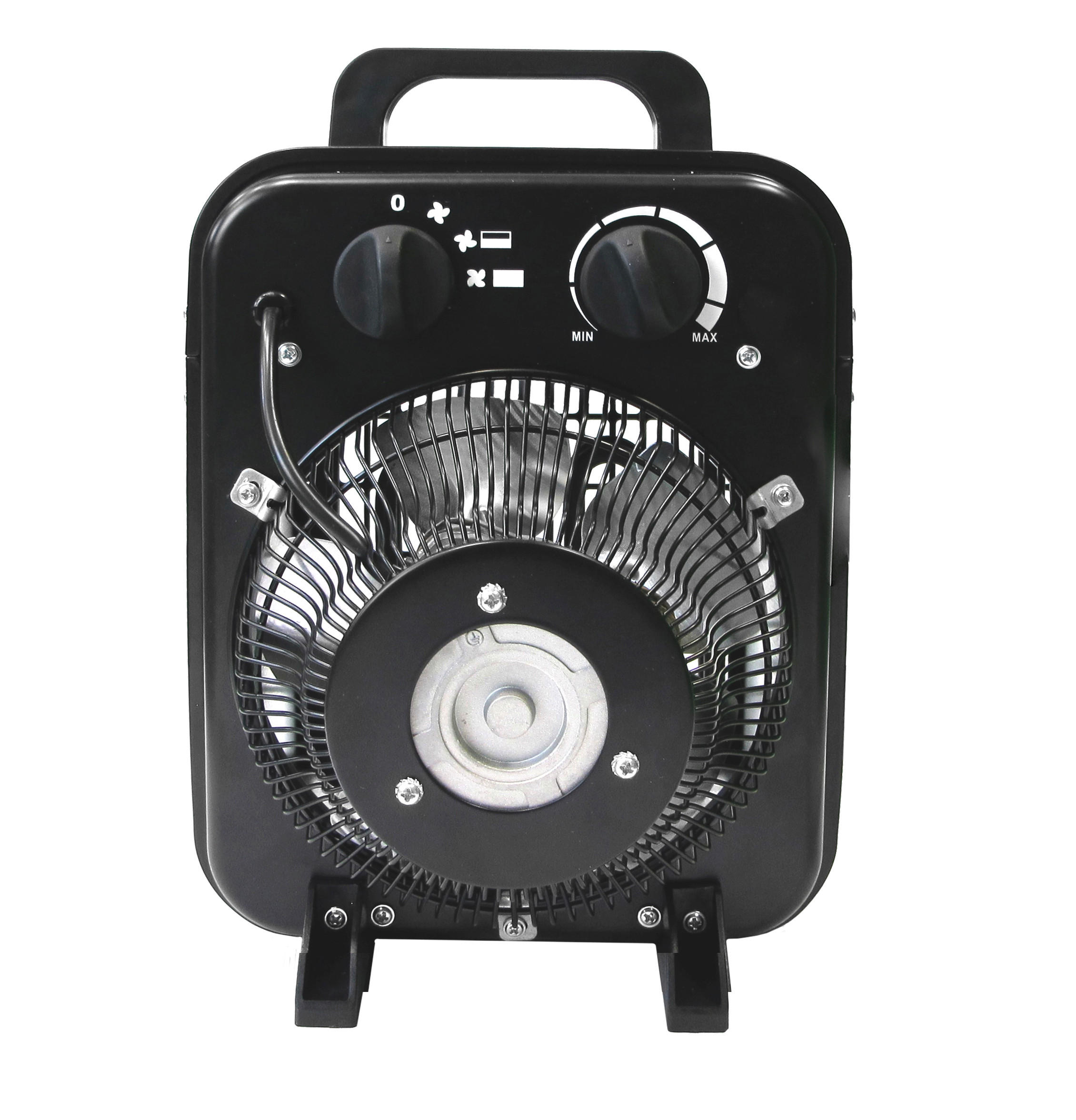 XXXLutz Gewächshausheizung Elektroheizung Vitavia 2Kw Schwarz 20x34x23 cm