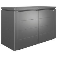 KISSENBOX - Dunkelgrau, Design, Metall (200/127/84cm) - Biohort