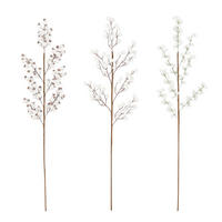 GRANA DEKORATIVNA  - bijela, Basics, plastika (80/10/4cm)