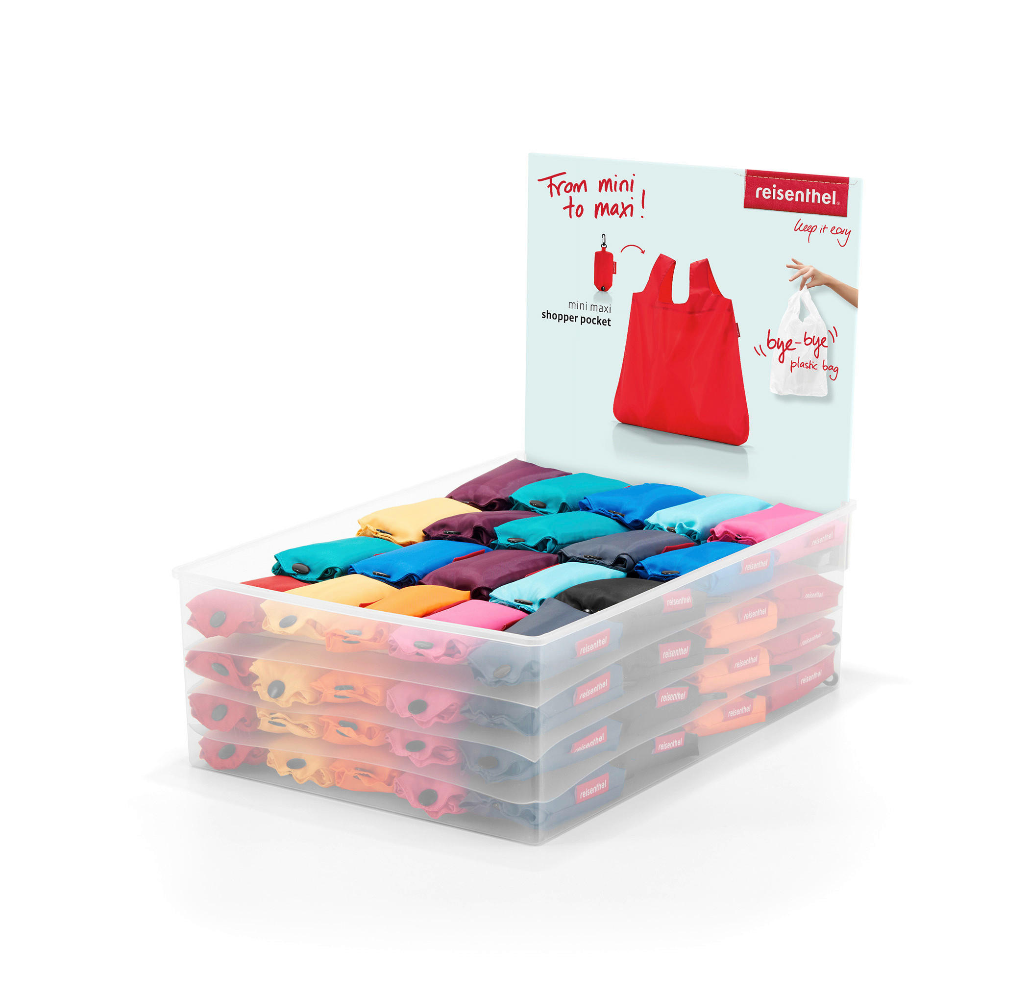 EINKAUFSTASCHE  - Multicolor, Basics, Textil (45/53.5/7cm) - Reisenthel