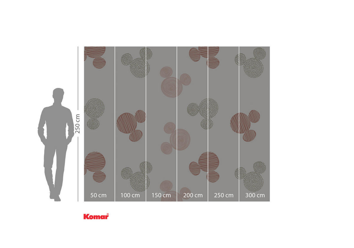 VLIESTAPETE Mickey Mouse  - Basics (300/250/cmcm) - Disney