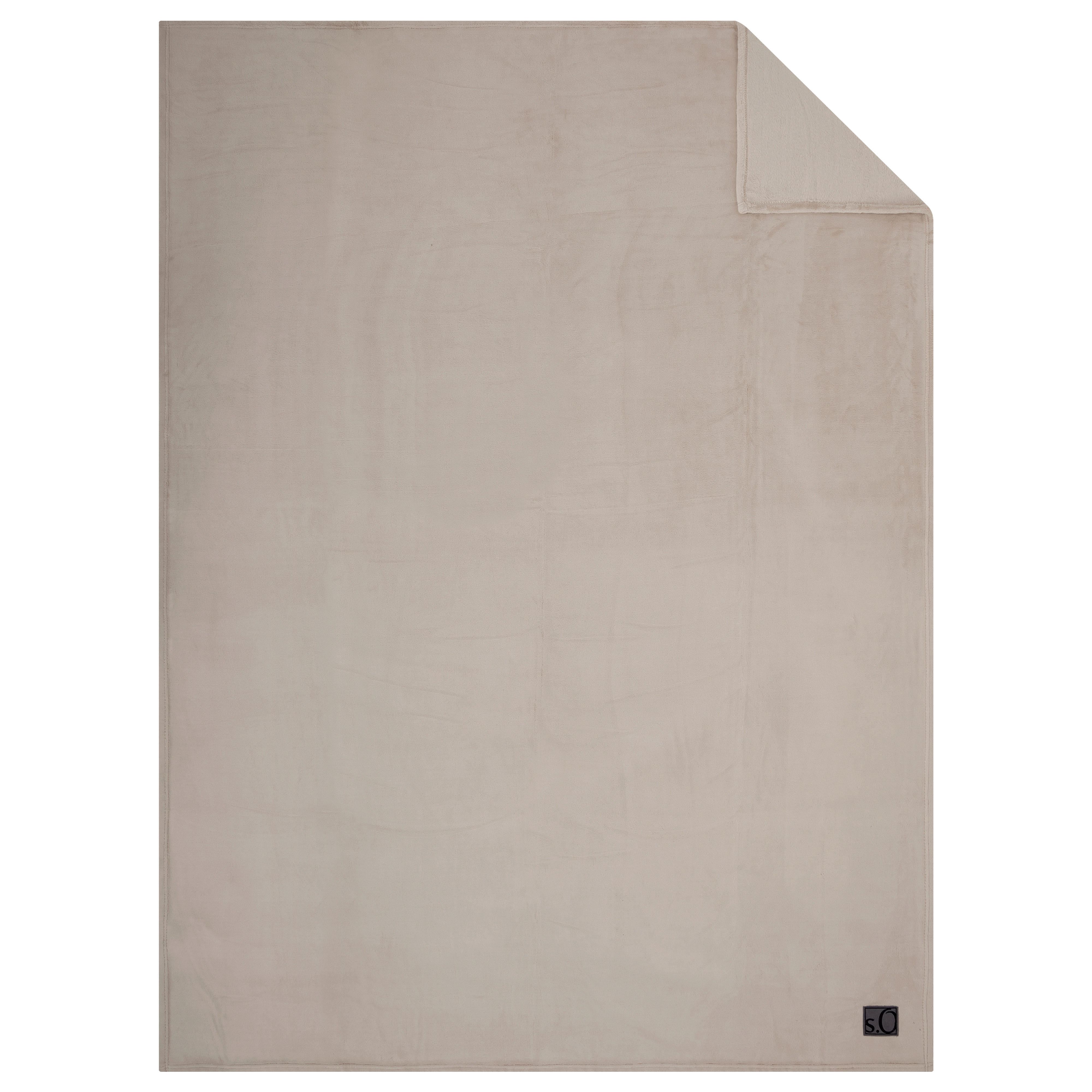 WOHNDECKE Kuschelsoft 150/200 cm  - Sandfarben, Basics, Textil (150/200cm) - S. Oliver