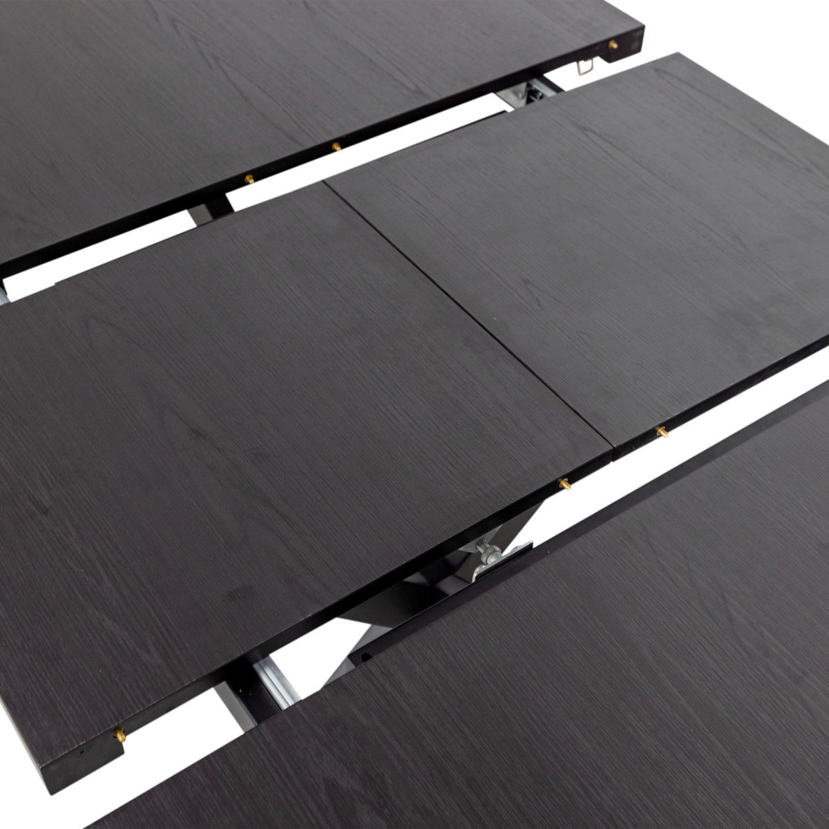 ESSTISCH Schwarz oval  ausziehbar  - Schwarz, MODERN, Holzwerkstoff (180-220/90/75cm) - Livetastic