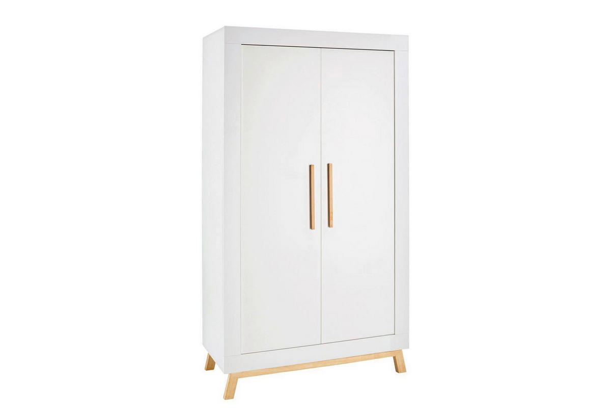 BABYZIMMER Miami white  - Buchefarben/Weiß, Basics, Holz/Holzwerkstoff - Schardt