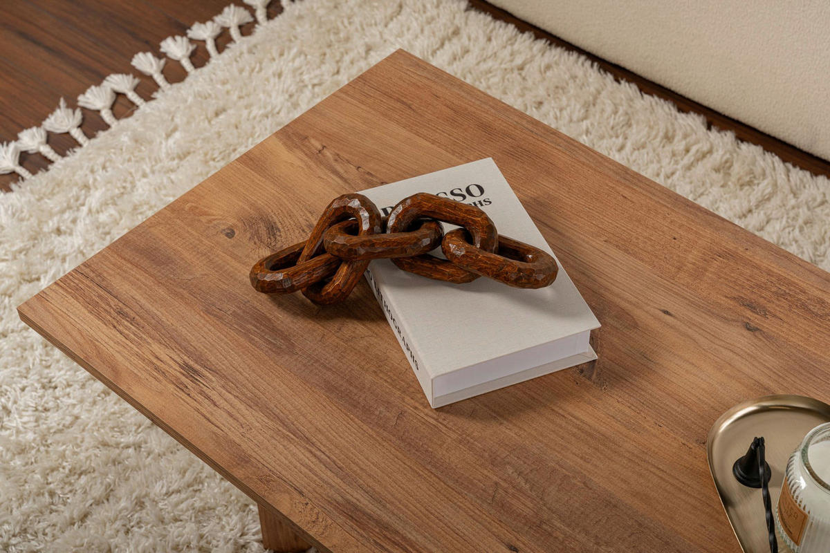 COUCHTISCH Holzwerkstoff    - Pinienfarben, Design, Holzwerkstoff (119/40/60cm) - MID.YOU