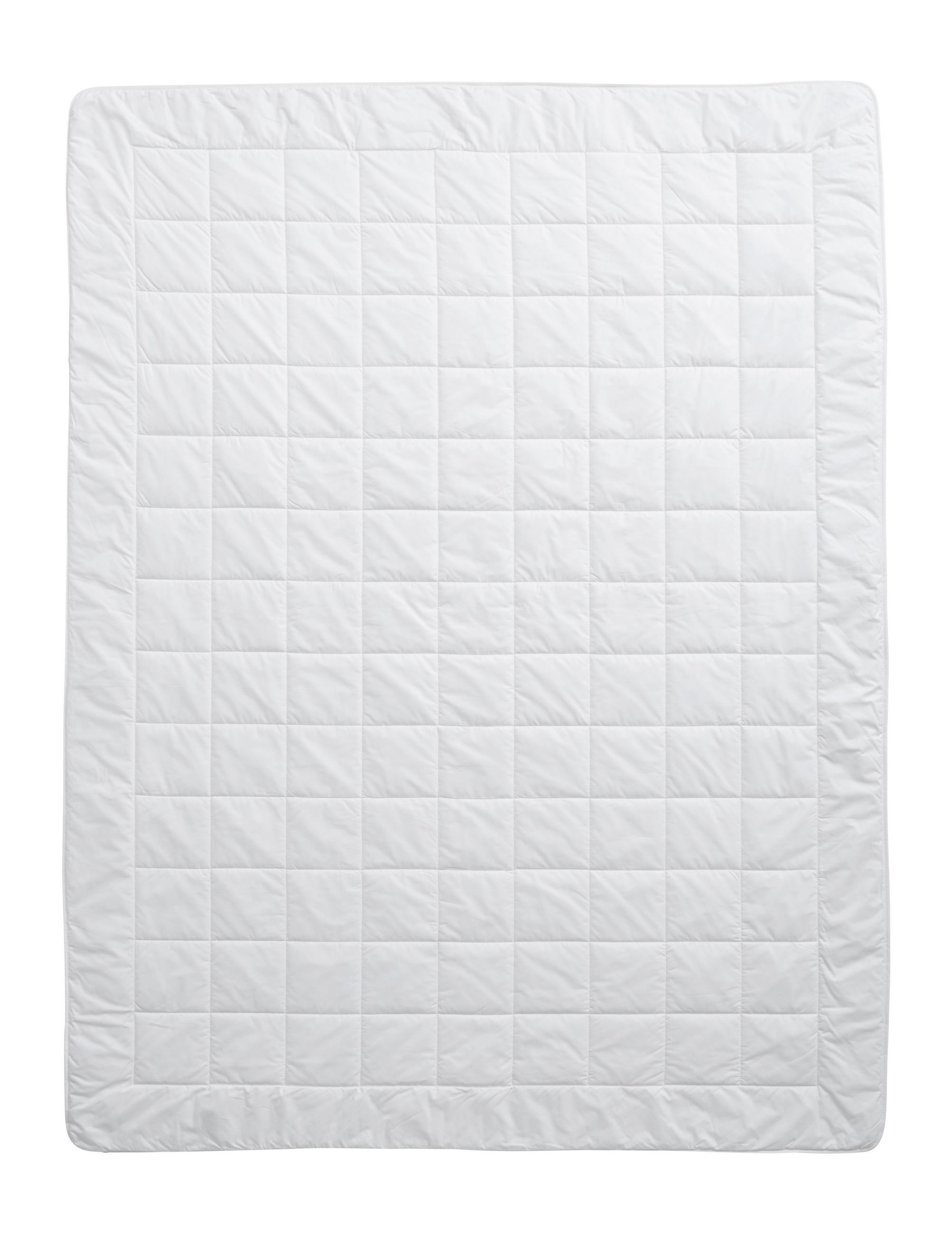 GANZJAHRESDUVET 160/210 cm BAMBOO  - Weiss, Basics, Textil (160/210cm) - Billerbeck