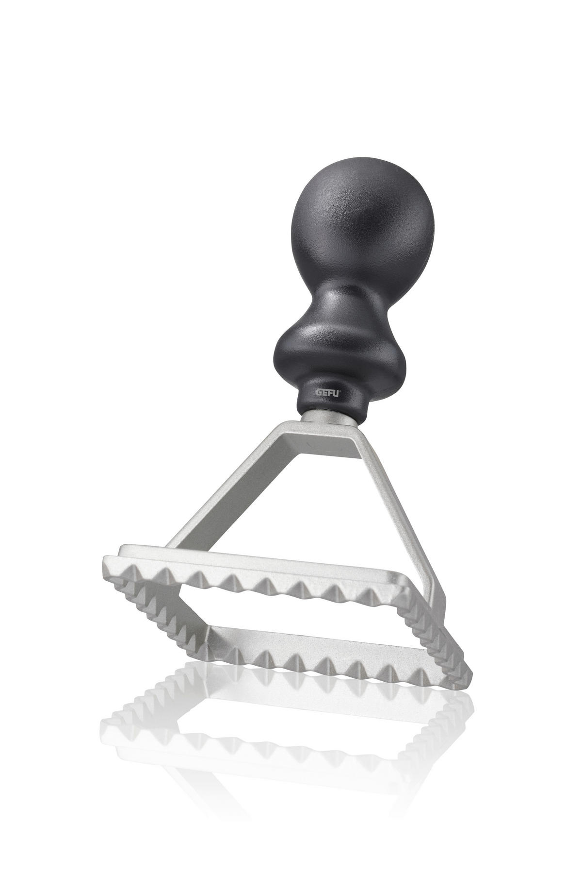 RAVIOLIAUSSTECHER   - Schwarz/Grau, Basics, Kunststoff/Metall (7/12/7cm) - Gefu