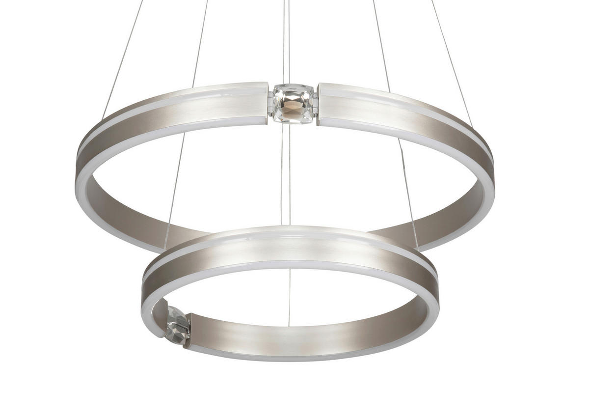 LED FÜGGŐLÁMPA 59/120 cm  - fehér, Design, műanyag (59/120cm) - Ambiente