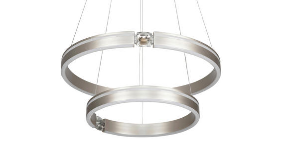 LED-HÄNGELEUCHTE 59/120 cm  - Weiß, Design, Kunststoff (59/120cm) - Ambiente