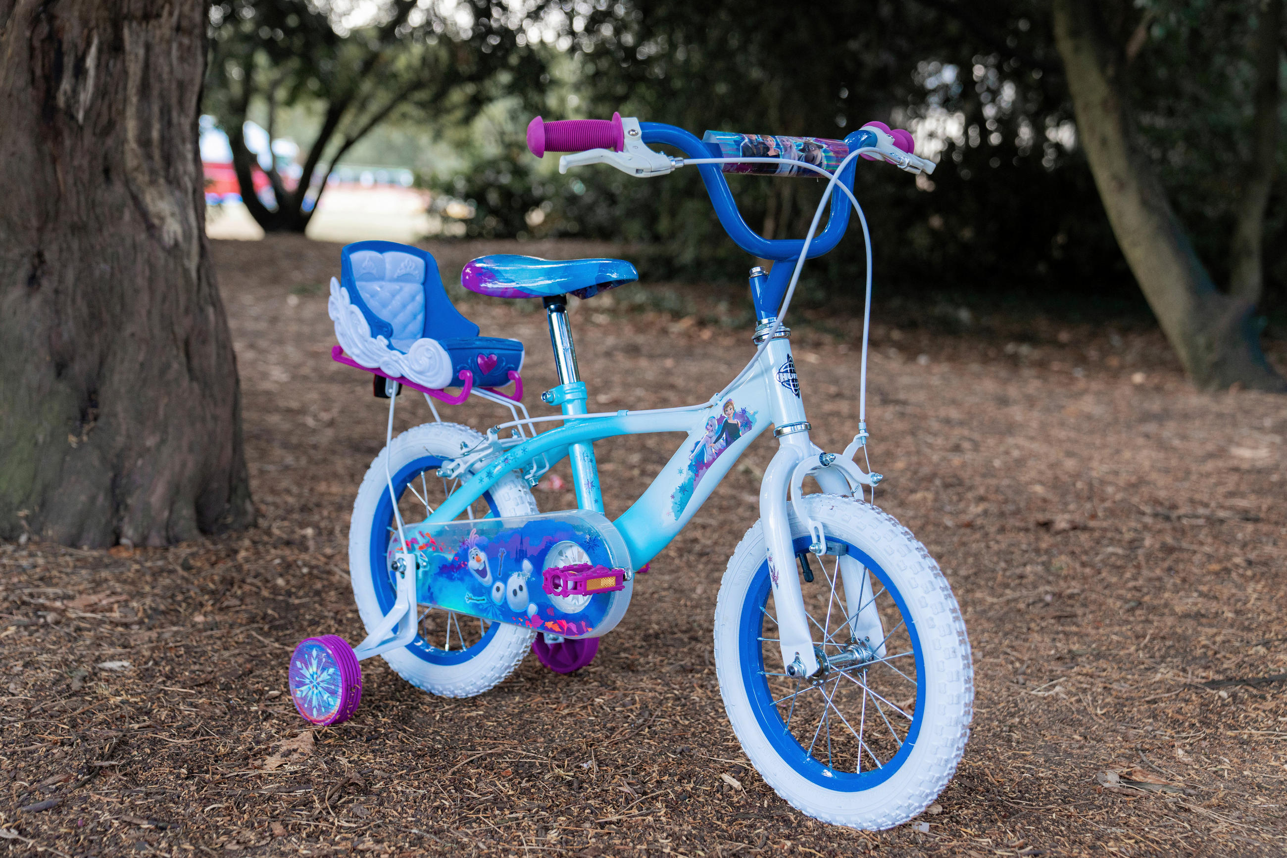 KINDERFAHRRAD 14 Zoll  - Basics, Metall (54/79/101,5cm)