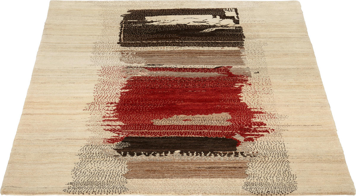 ORIENTALISK MATTA 140/200 cm Im Tal des  Königs  - cremefärgad, Klassisk, textil (140/200cm) - Cazaris