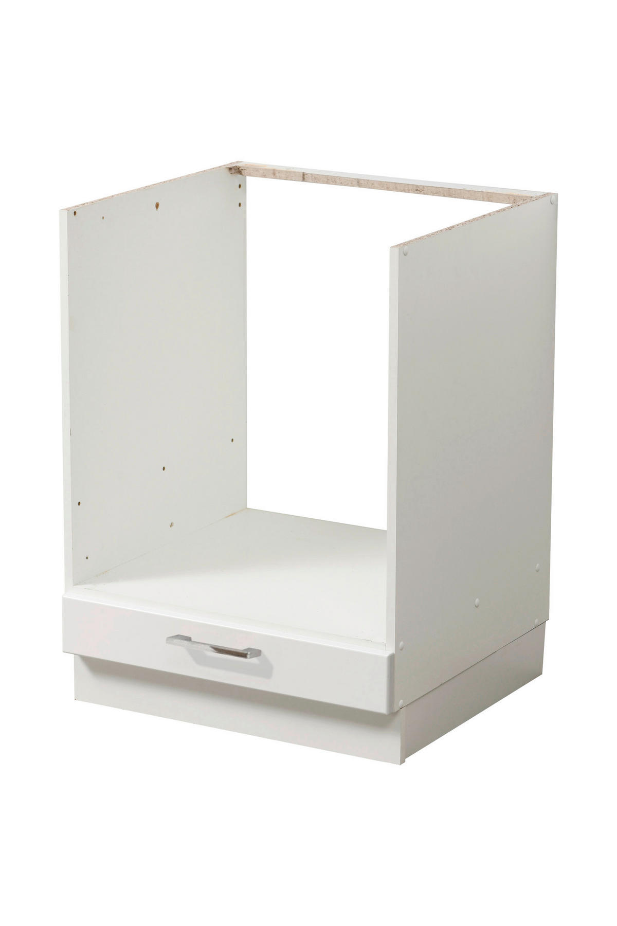 KONYHAI ALSÓSZEKRÉNY - fehér, Basics, faalapú anyag (60/55/82cm) - Carryhome