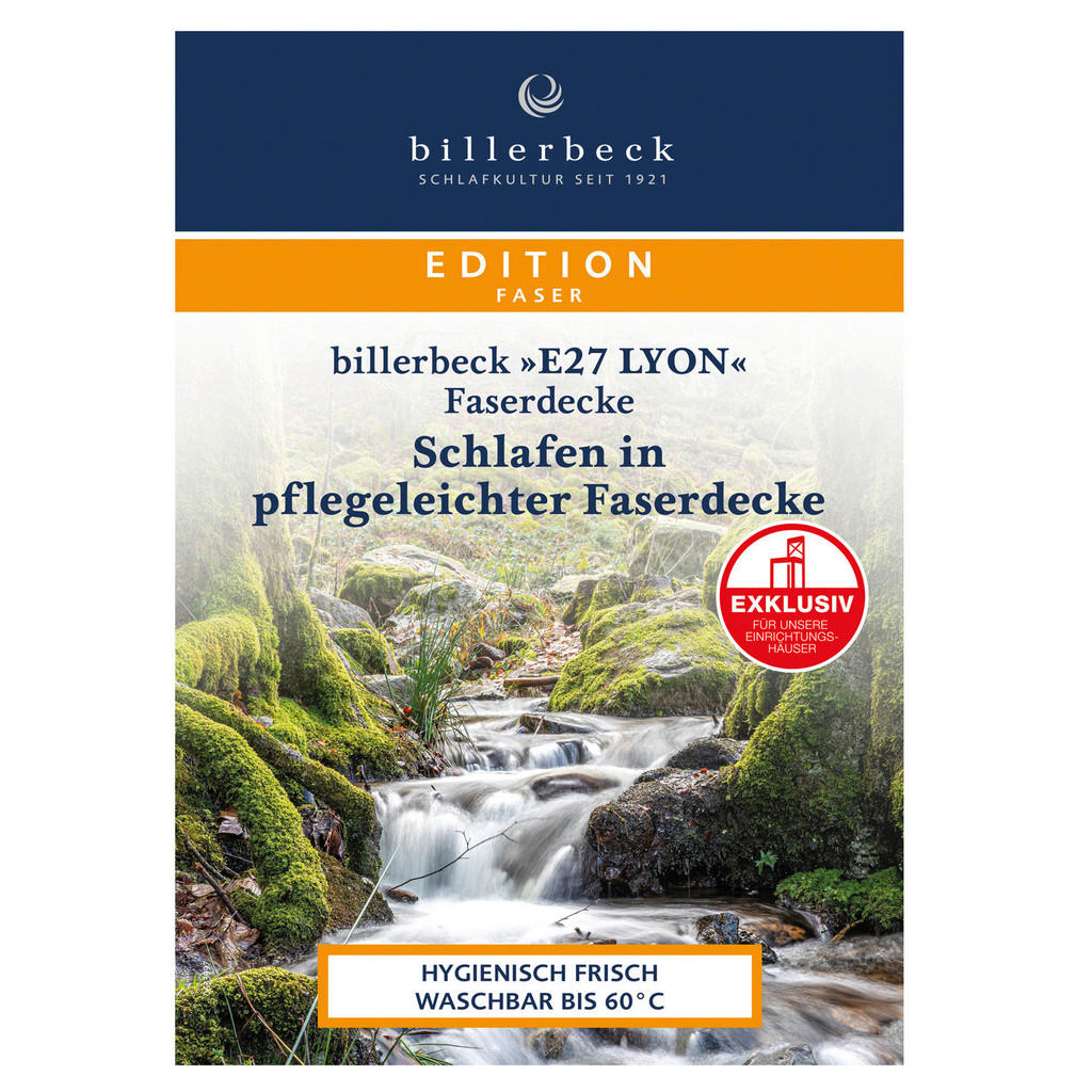 Thumbnail - Billerbeck Ganzjahresdecke, Weiß, Textil, Füllung: Polyester, Hohlfaser, 155x220 cm, temperaturausgleichend, strapazierf...