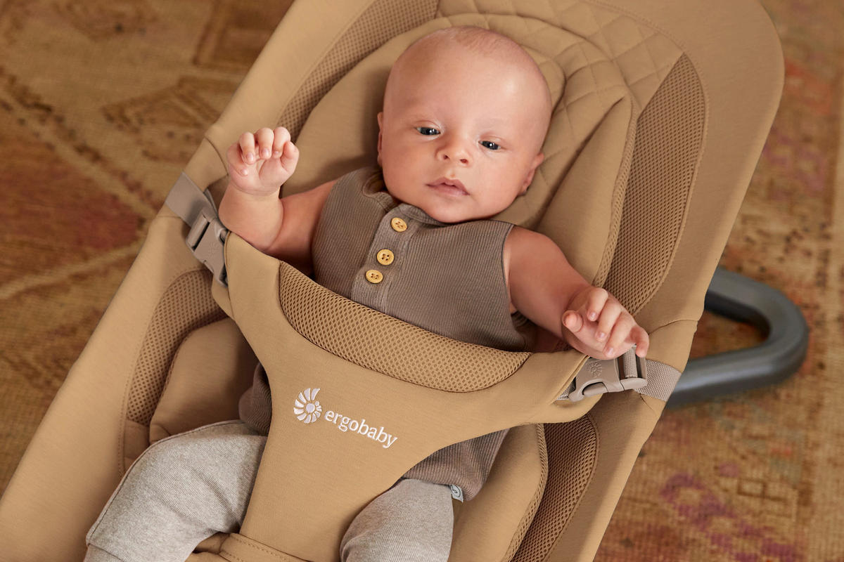 NJIHALICA   - svetlobraon/antracit, Osnovno, tekstil/plastika (42/56/81,3cm) - Ergo Baby