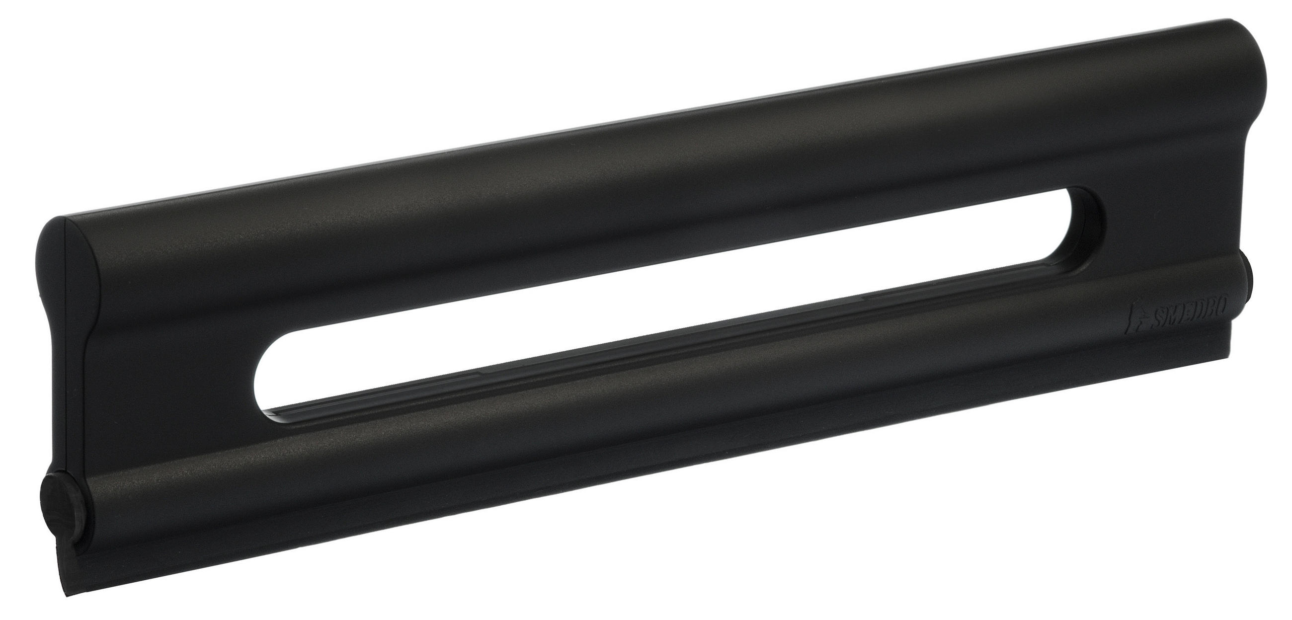 DUSCHABZIEHER - Schwarz, Basics, Kunststoff (24/6,4cm) - Smedbo