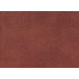 ECKSOFA in Mikrofaser Rot  - Beige/Rot, Design, Textil/Metall (176/298cm) - Valnatura