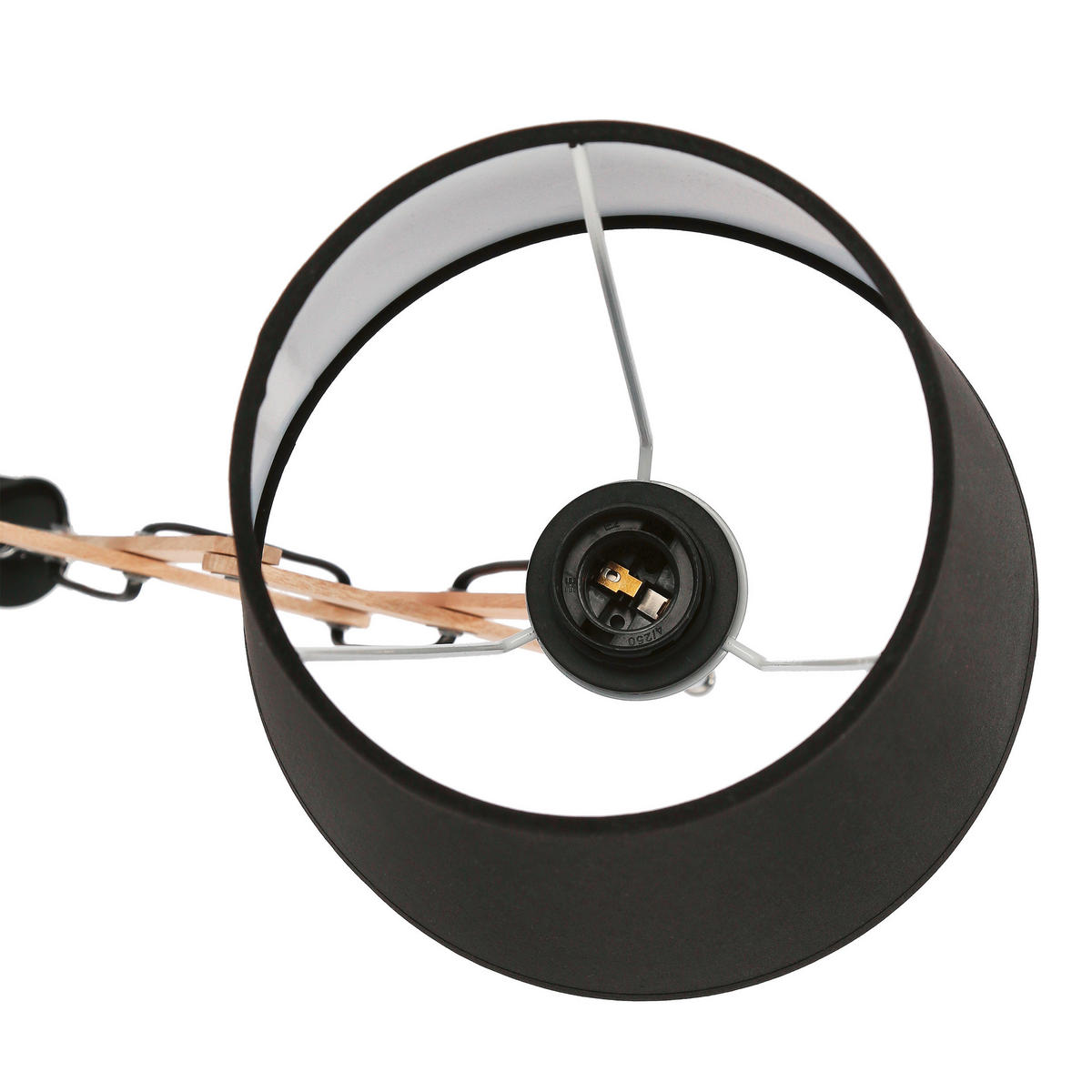VÄGGLAMPA 22.5/52/50 cm   - svart, Klassisk, metall (22.5/52/50cm)