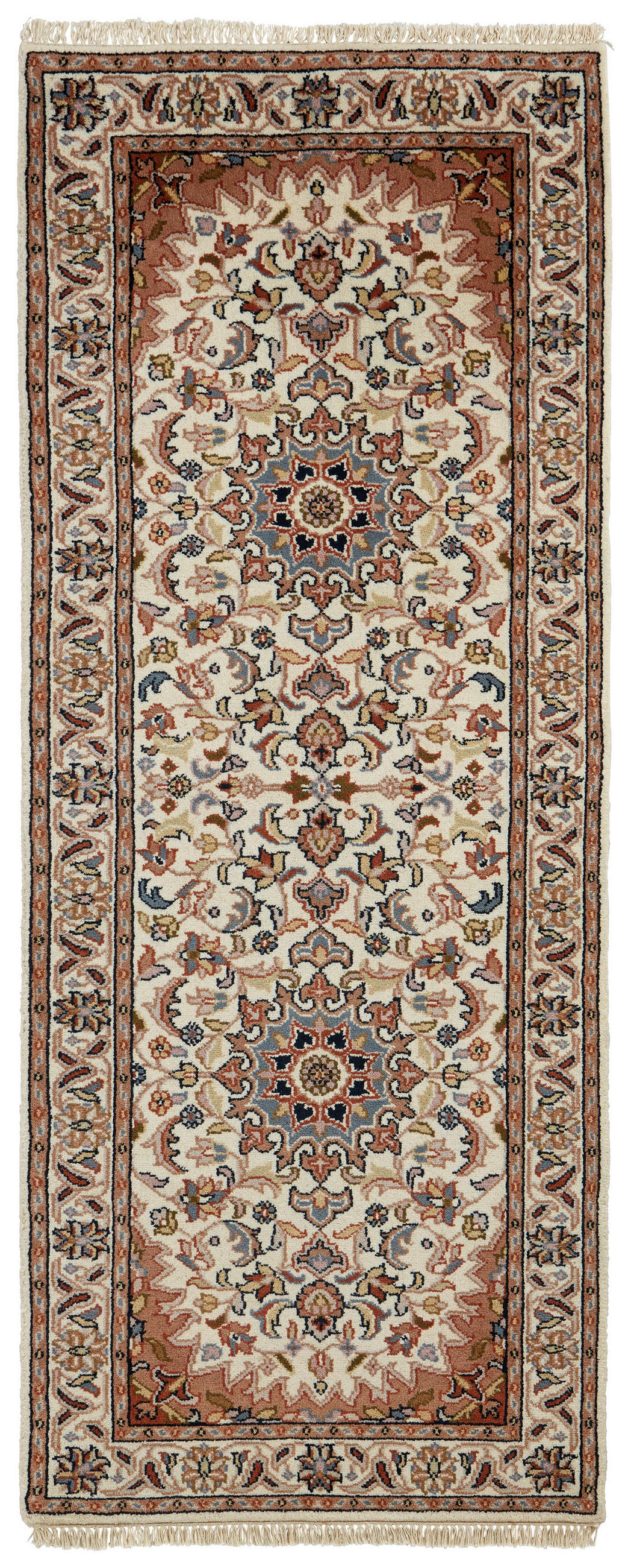 ORIENTTEPPICH 80/300 cm Nain Cream  - Creme, Lifestyle, Textil (80/300cm) - Cazaris