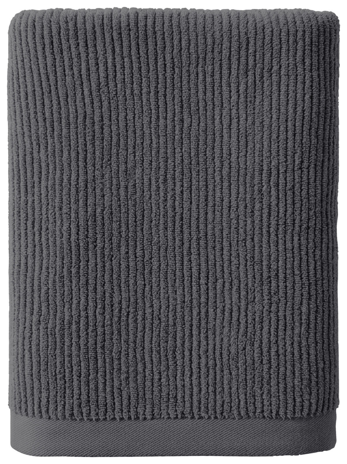 DUSCHTUCH 70/140 cm  - Anthrazit, Basics, Textil (70/140cm) - Esposa