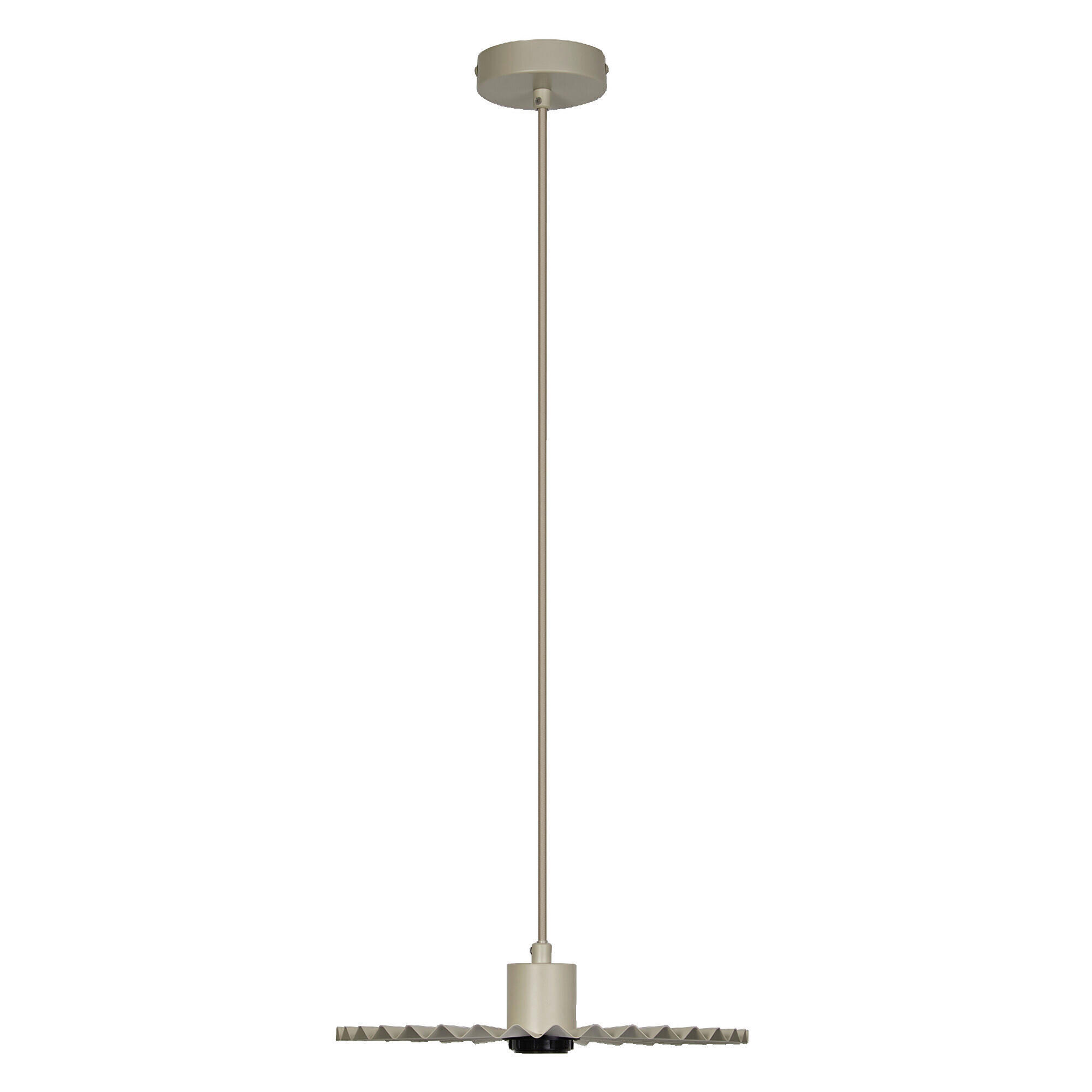 HÄNGELEUCHTE 29.5/110 cm   - Beige, Basics, Metall (29.5/110cm) - Osram