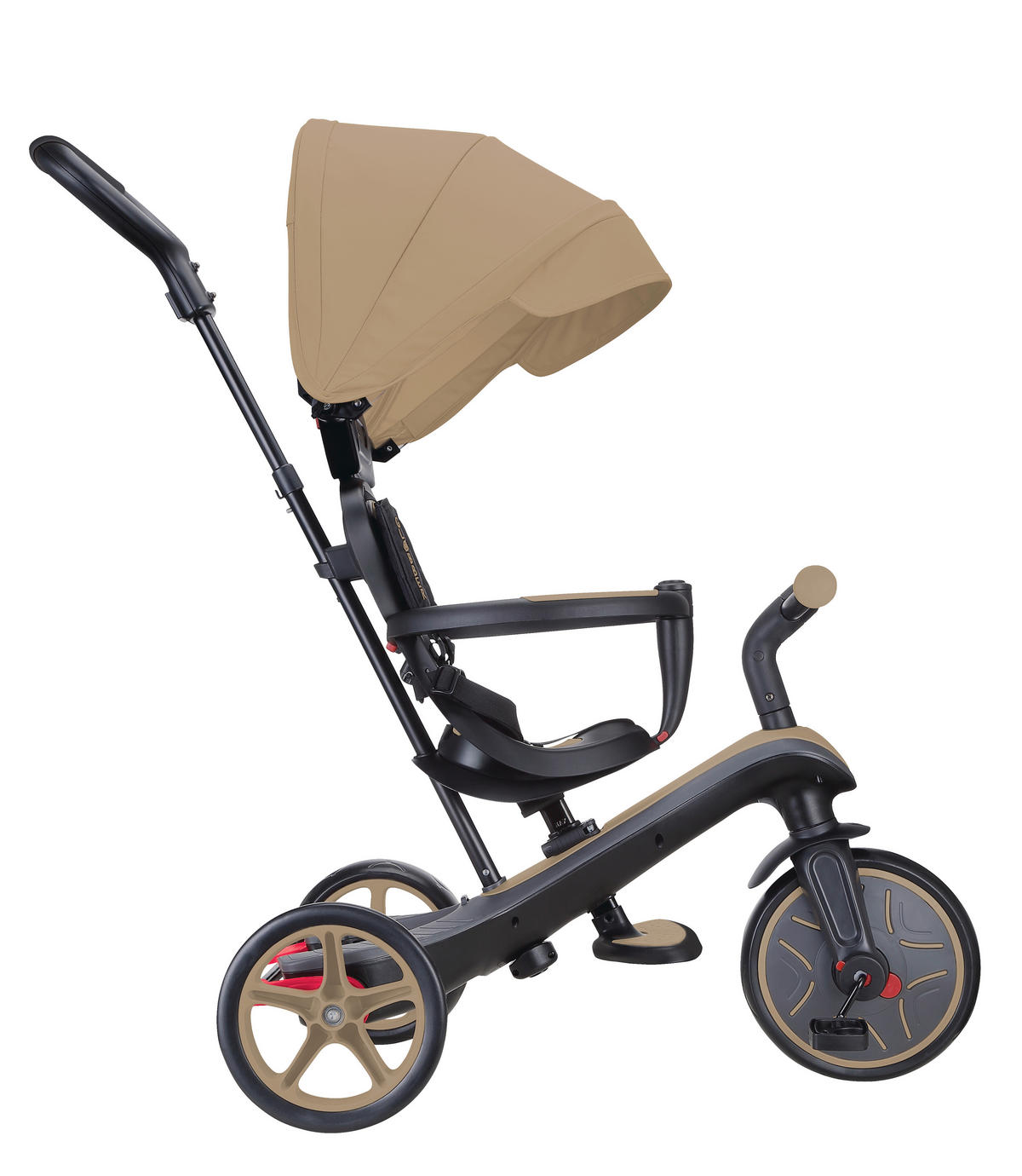 DREIRAD EXPLORER TRIKE 4in1  - Sandfarben, Basics, Kunststoff (95/47/97.5cm) - GLOBBER