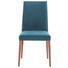 STUHL in Holz, Textil Blau, Nussbaumfarben - Blau/Nussbaumfarben, Design, Holz/Textil (49/96/65cm) STUHL in Holz, Textil Blau, Nussbaumfarben - Blau/Nussbaumfarben, Design, Holz/Textil (49/96/65cm)