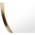 WANDSPIEGEL Goldfarben  - Goldfarben, LIFESTYLE, Glas/Holzwerkstoff (73/73/5,6cm) - Xora