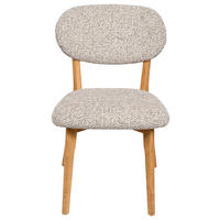 STUHL  Stoffauswahl Webstoff  - Eichefarben/Beige, MODERN, Holz/Textil (51/86/60cm) - Carryhome