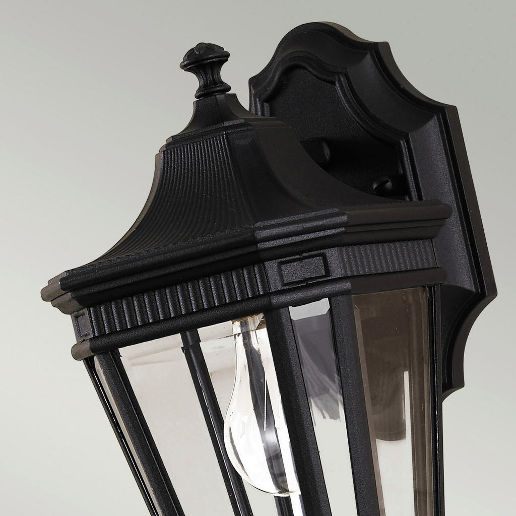 Thumbnail - Elstead Lighting AUßENWANDLEUCHTE Elstead Cotsln, Schwarz, Metall, Glas, 16.5x29.2x19.7 cm, Grüner Punkt, RoHS, Lampen &...
