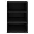 REGAL  46/67/40 cm Anthrazit  - Anthrazit/Schwarz, KONVENTIONELL, Holzwerkstoff/Kunststoff (46/67/40cm) - Hom`in