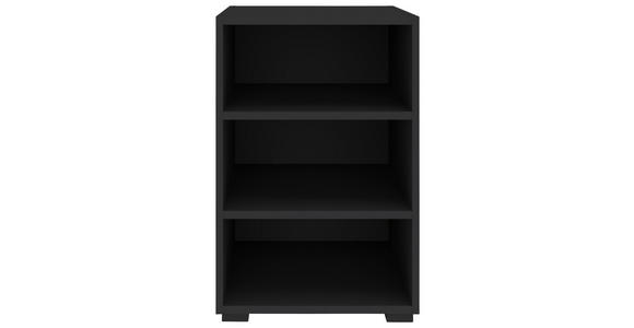 REGAL Anthrazit - Anthrazit/Schwarz, KONVENTIONELL, Holzwerkstoff/Kunststoff (46/67/40cm) - Hom`in