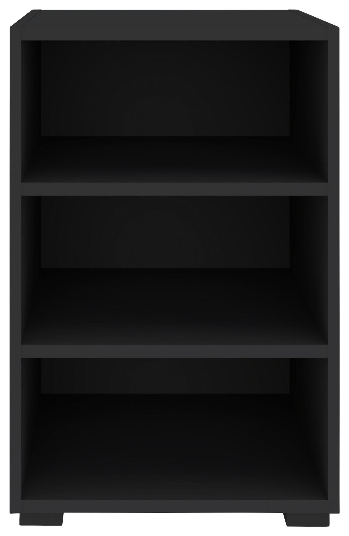 POLC 46/67/40 cm antracit  - fekete/antracit, Konventionell, műanyag/faalapú anyag (46/67/40cm) - Hom`in