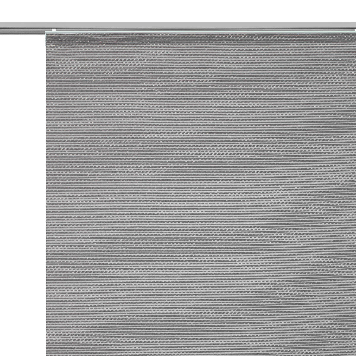 FLÄCHENVORHANG in Grau transparent  - Grau, Design, Textil (60/245cm) - Novel