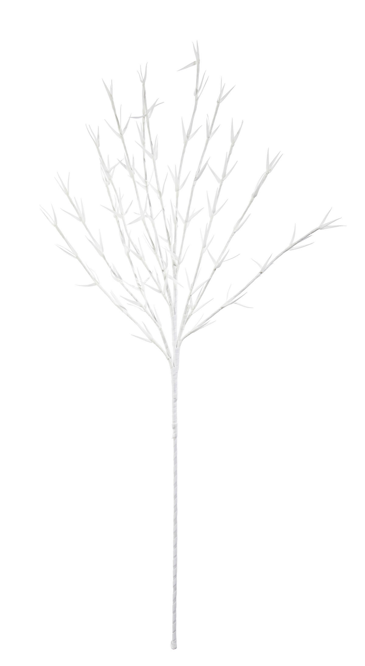 DEKOZWEIG - Weiss, Basics, Kunststoff (115cm)