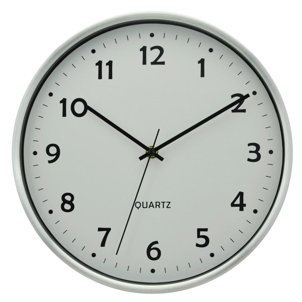 Ambia Home NÁSTENNÉ HODINY biela 30 cm