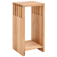 BLUMENTISCH in Holz 31/31/63,5 cm   - Eichefarben, Natur, Holz (31/31/63,5cm) - Linea Natura