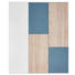 BEGEHBARER ECKSCHRANK in - Sandfarben/Chromfarben, KONVENTIONELL, Holzwerkstoff/Metall (169,7/212,5/102cm) - VOLEO