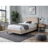 BOXSPRING-ÁGY 120/200 cm  bézs  - bézs/natúr színű, Modern, faalapú anyag/textil (120/200cm) - MID.YOU