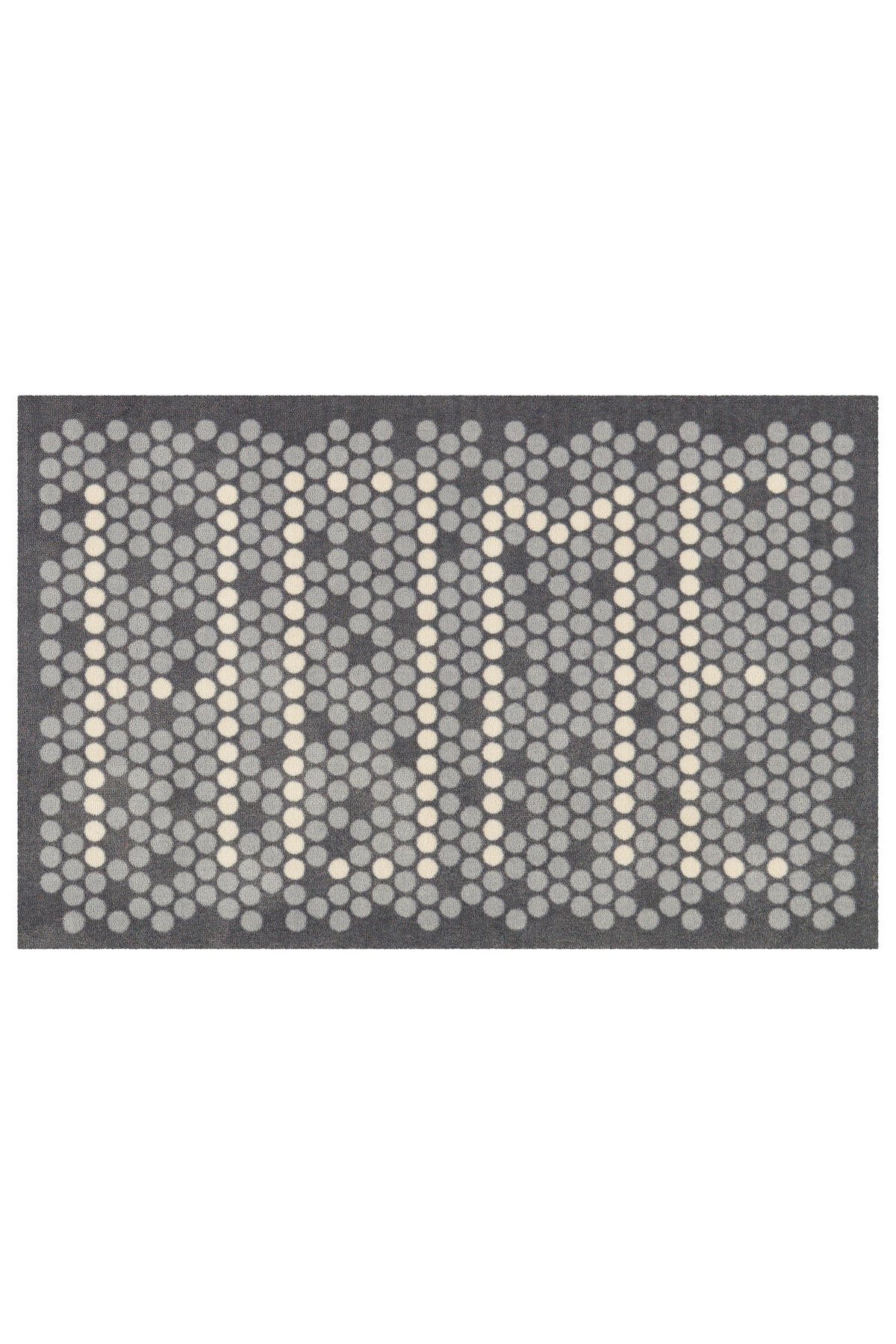 FUSSMATTE 64/168 cm  - Grau, Basics, Kunststoff/Textil (64/168cm) - Kayoom